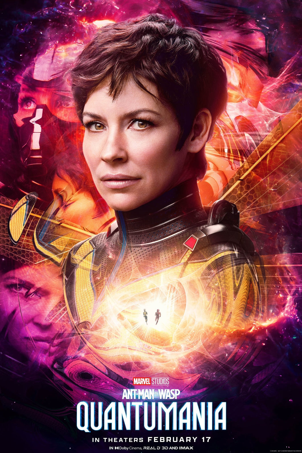 Ant-Man and the Wasp Quantumania (2023) Hope Van Dyne Movie Poster High Quality Glossy Paper A2 A3 A4 A3 Framed or Unframed!!!