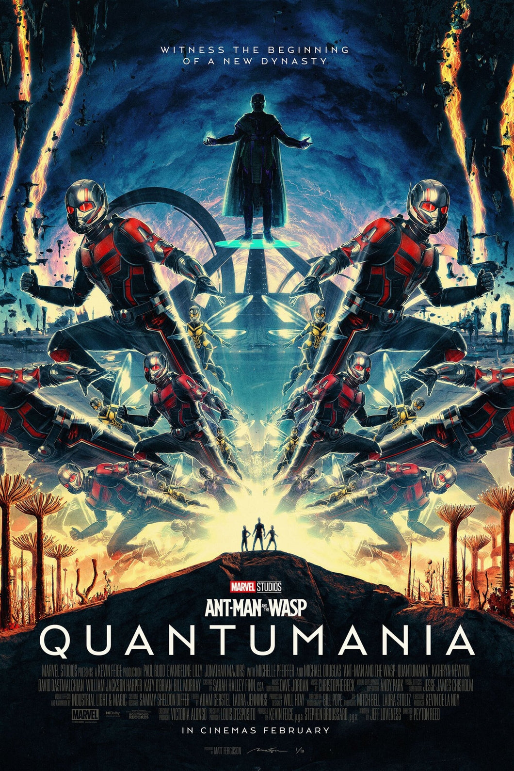 Ant-Man and the Wasp Quantomania (2023) V6  Movie Poster High Quality Glossy Paper A1 A2 A3 A4 A3 Framed or Unframed!!!