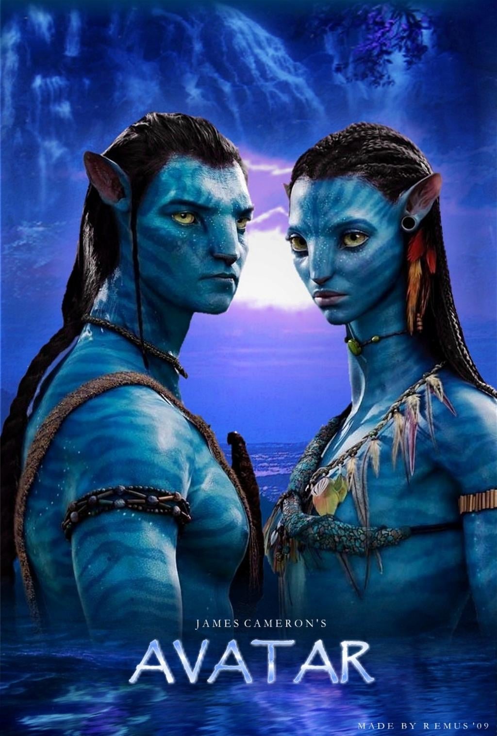 Avatar (2009) v13  Movie Poster High Quality Glossy Paper  A3 A4 A3 Framed or Unframed!!!