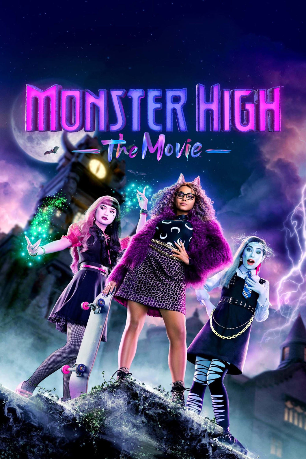 Monster High v2 Movie Poster High Quality Glossy Paper A1 A2 A3 A4 A3 Framed or Unframed!!!