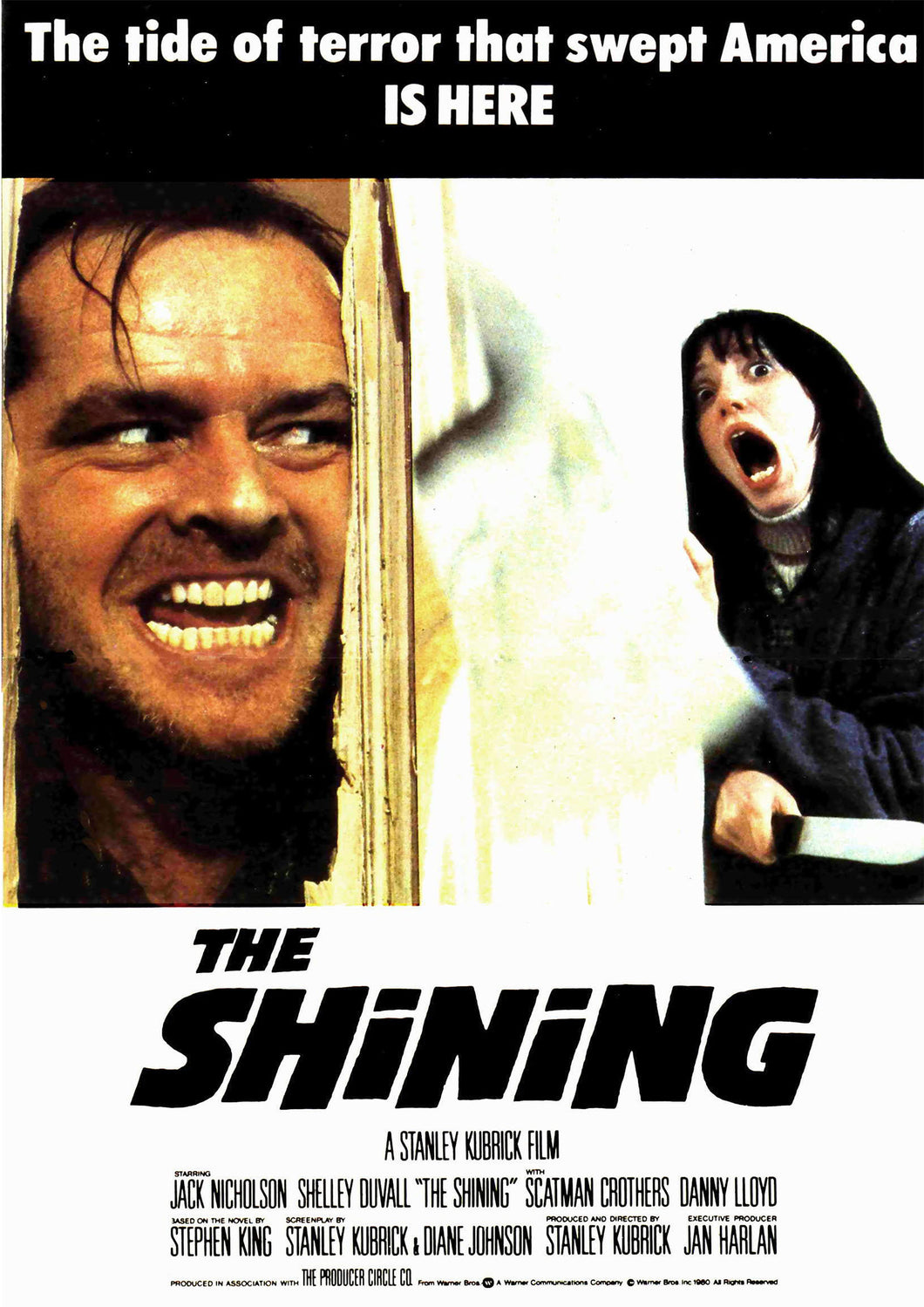 The Shining Movie Poster Framed or Unframed Glossy Poster Free UK Shipping!!!
