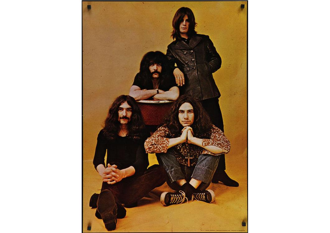 Black Sabbath Rock Band Poster Framed or Unframed Glossy Poster Free UK Shipping!!!