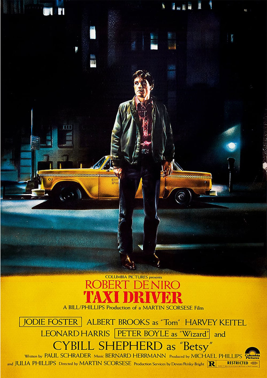 Taxi Driver Movie Poster Framed or Unframed Glossy Poster Free UK Shipping!!!