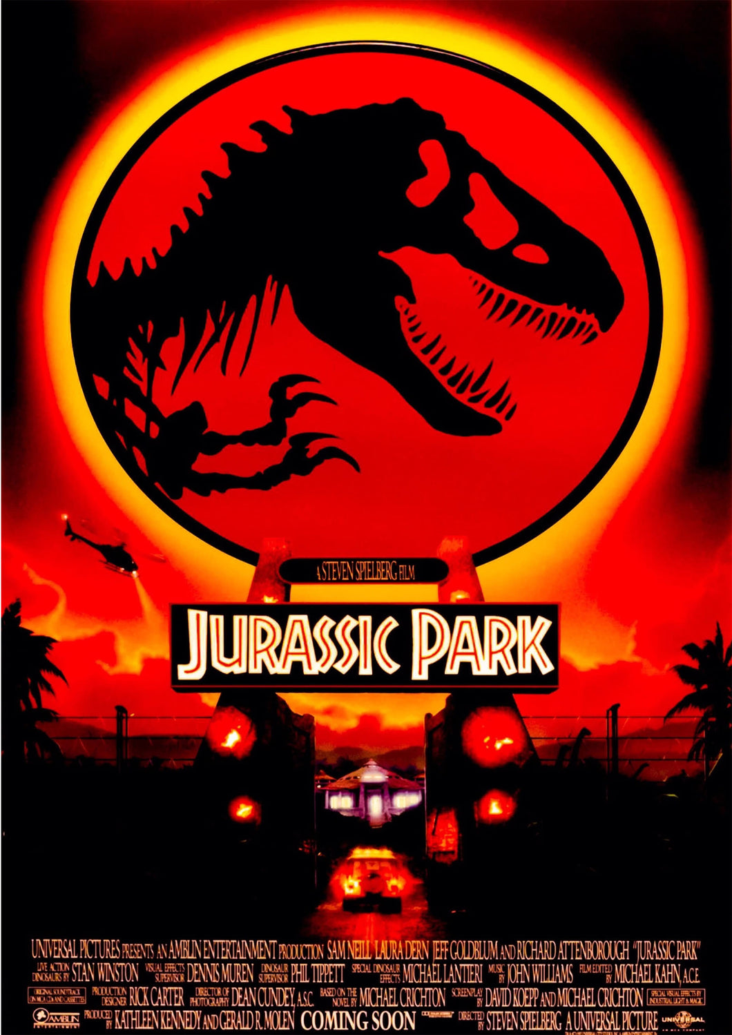 Jurassic Park V3 Movie Poster Framed or Unframed Glossy Poster Free UK Shipping!!!