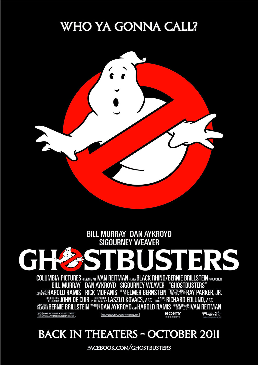 Ghostbusters Movie Poster Framed or Unframed Glossy Poster Free UK Shipping!!!