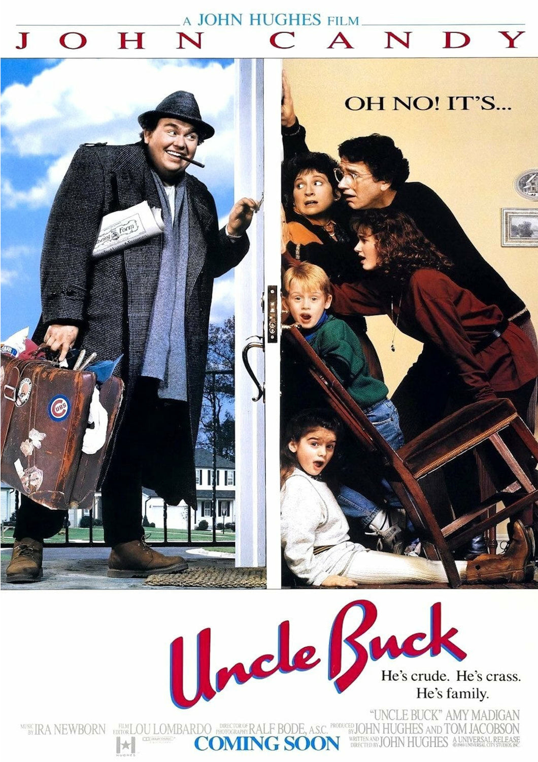 Uncle Buck Movie Poster Framed or Unframed Glossy Poster Free UK Shipping!!!