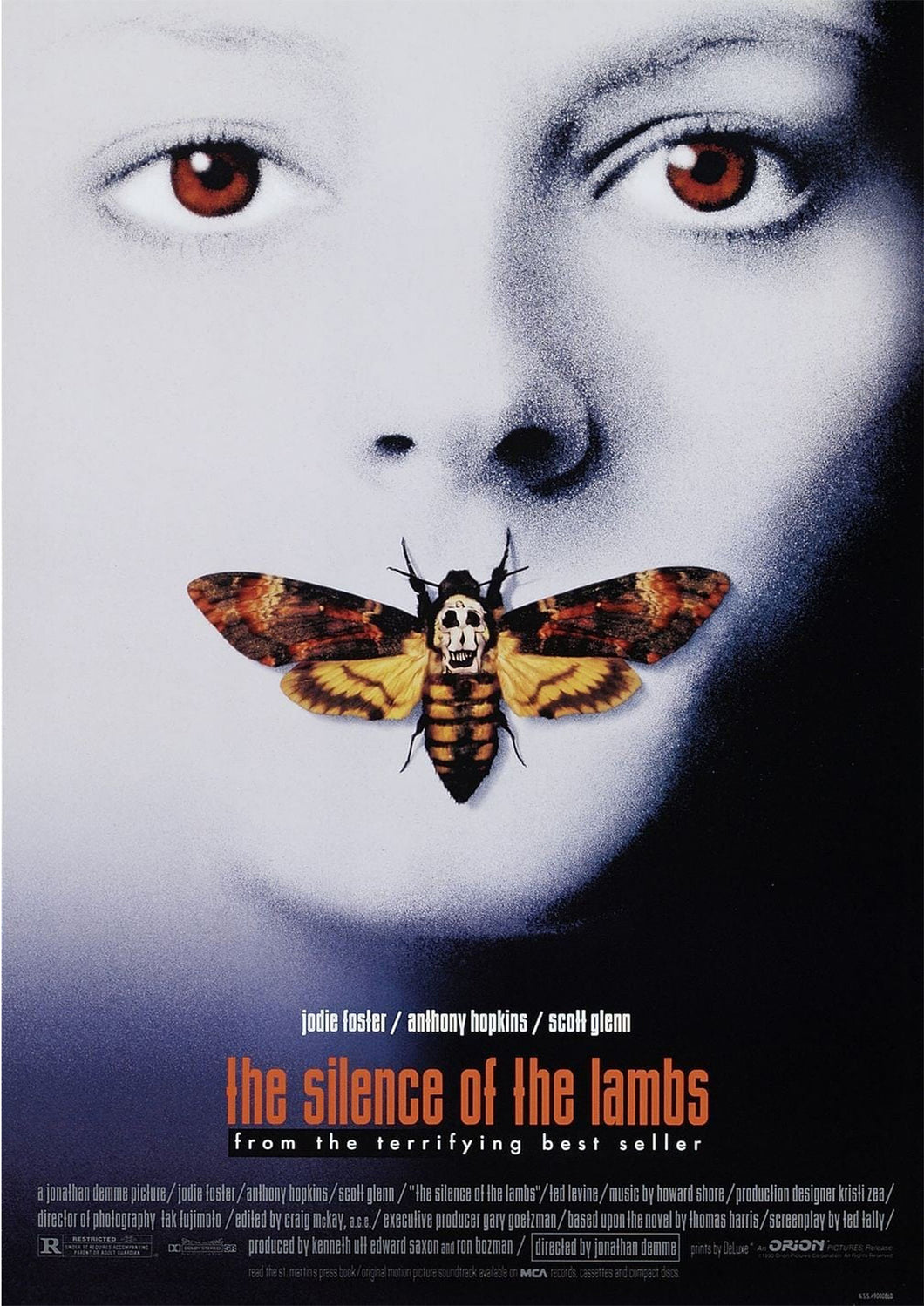 The Silence Of The Lambs Movie Poster Framed or Unframed Glossy Poster Free UK Shipping!!!