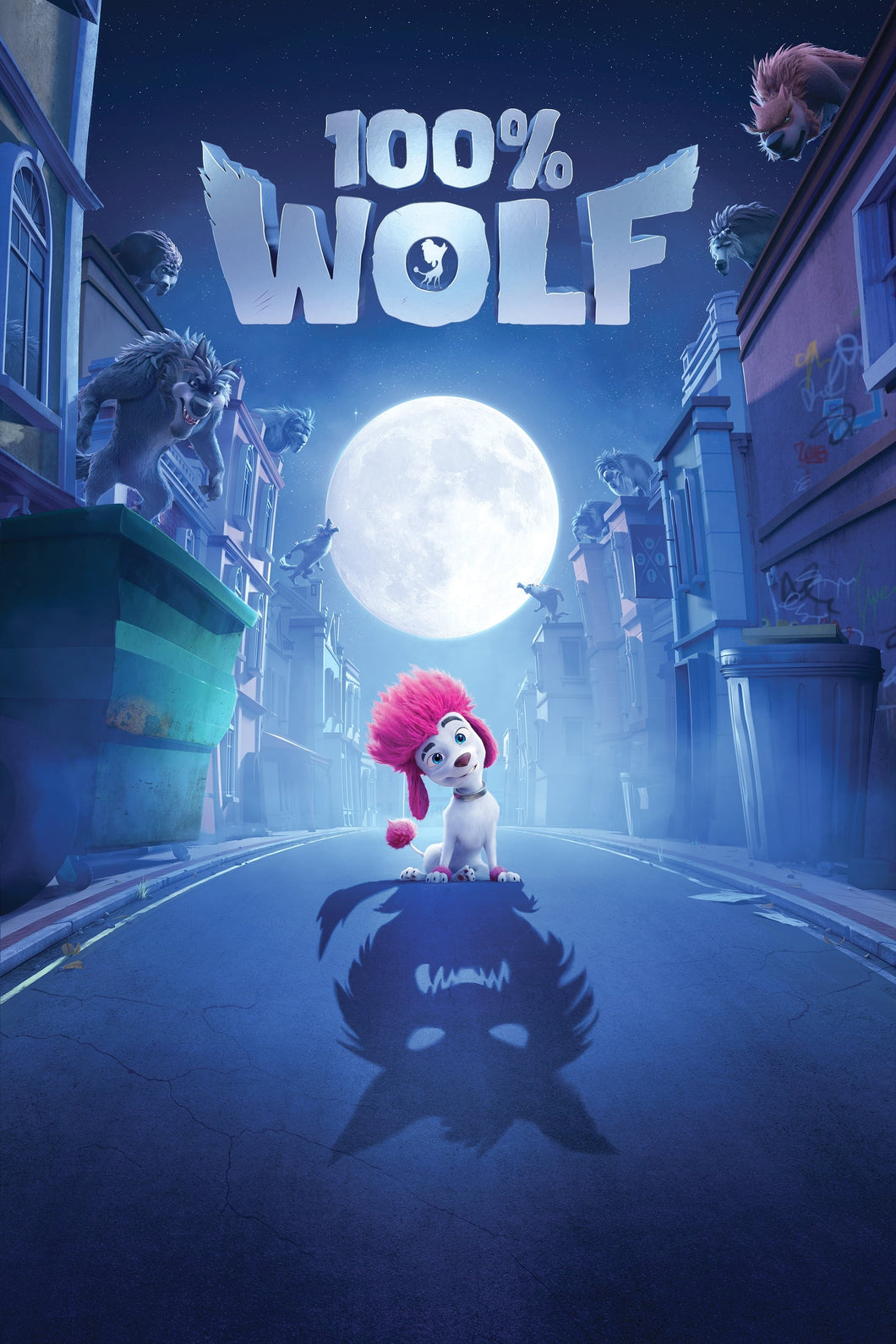 100% Wolf  Movie Poster High Quality Glossy Paper A1 A2 A3 A4 A3 Framed or Unframed!!!