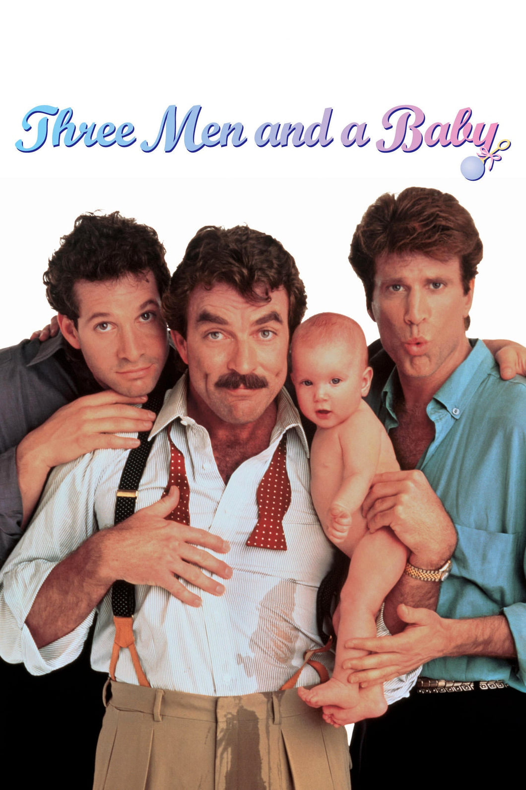 3 Men and a Baby (1987) Movie Poster High Quality Glossy Paper A1 A2 A3 A4 A3 Framed or Unframed!!!