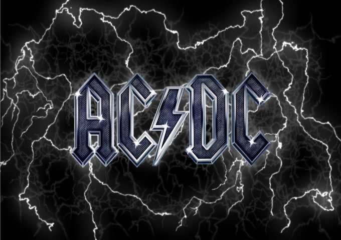 ACDC Rock  Band High Quality Glossy Paper A1 A2 A3 A4 A3 Framed or Unframed!!!