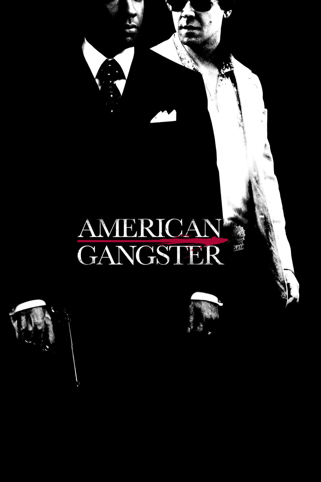 American Gangster (2007) Movie Poster Framed or Unframed Glossy Poster Free UK Shipping!!!