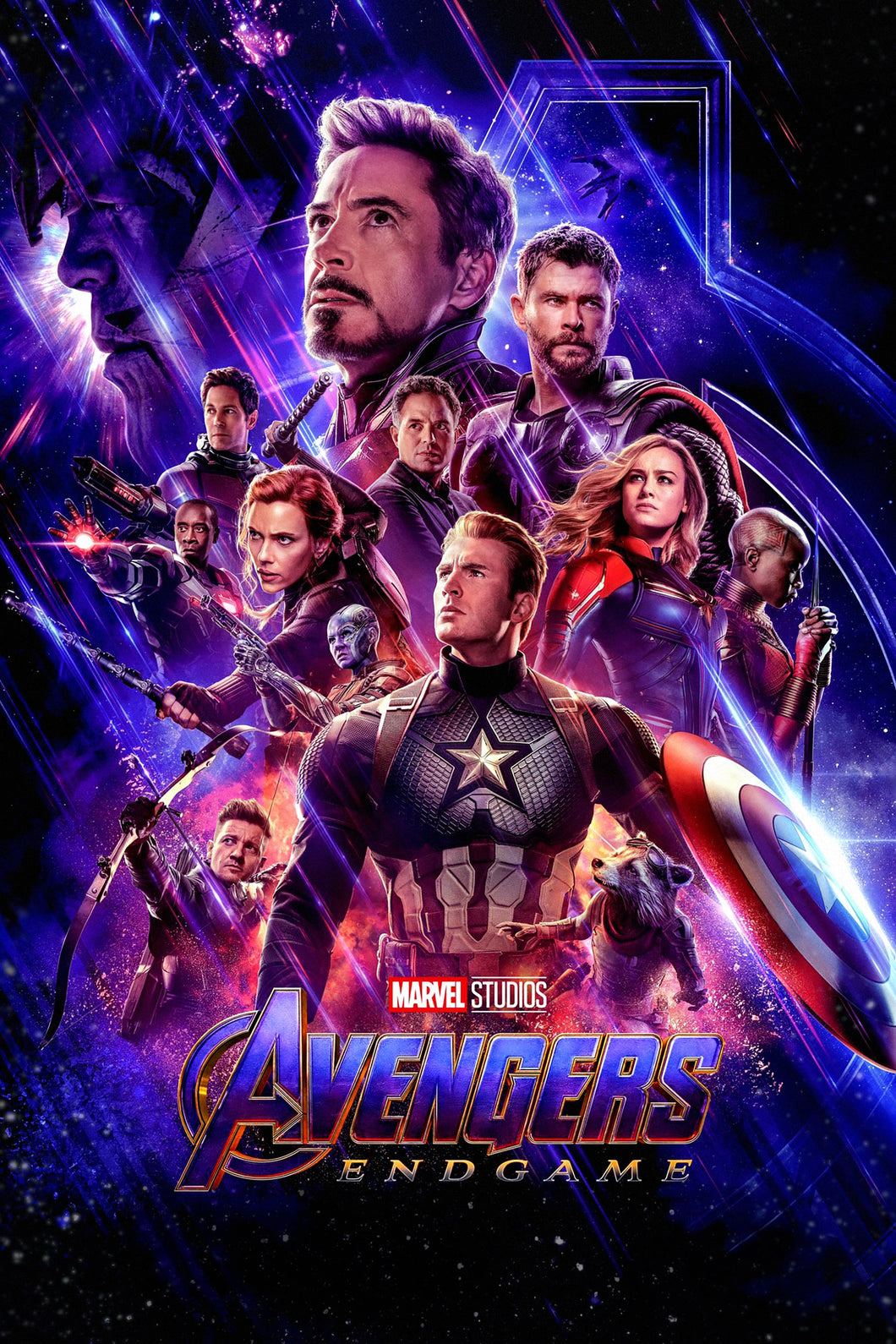 Avengers Endgame  Movie Poster High Quality Glossy Paper A1 A2 A3 A4 A3 Framed or Unframed!!!