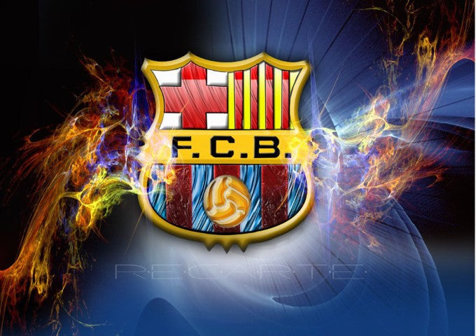 Barcelona FC Football Poster High Quality Glossy Paper A1 A2 A3 A4 A3 Framed or Unframed!!!