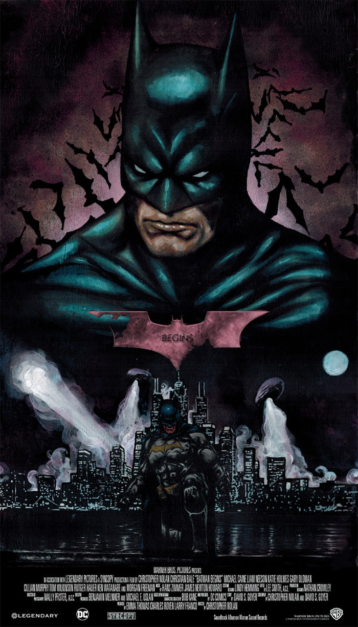 Batman V3 Movie Poster Framed or Unframed Glossy Poster Free UK Shipping!!!
