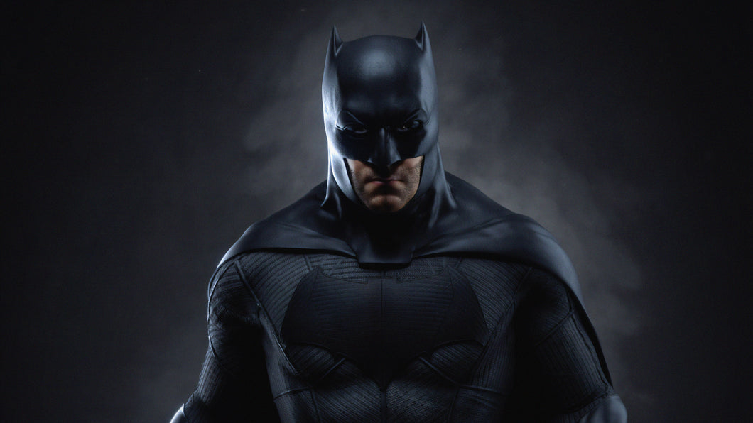 Batman Dark Background Movie Poster Framed or Unframed Glossy Poster Free UK Shipping!!!