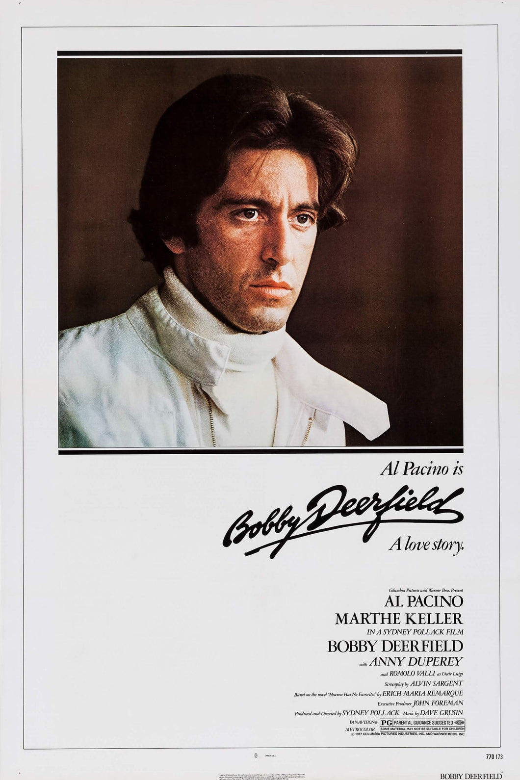 Bobby Deerfield (1977) Movie Poster High Quality Glossy Paper A1 A2 A3 A4 A3 Framed or Unframed!!!