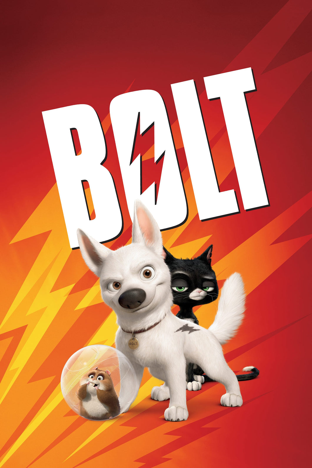 Bolt (2008) V2 Animated Movie Poster Framed or Unframed Glossy Poster Free UK Shipping!!!