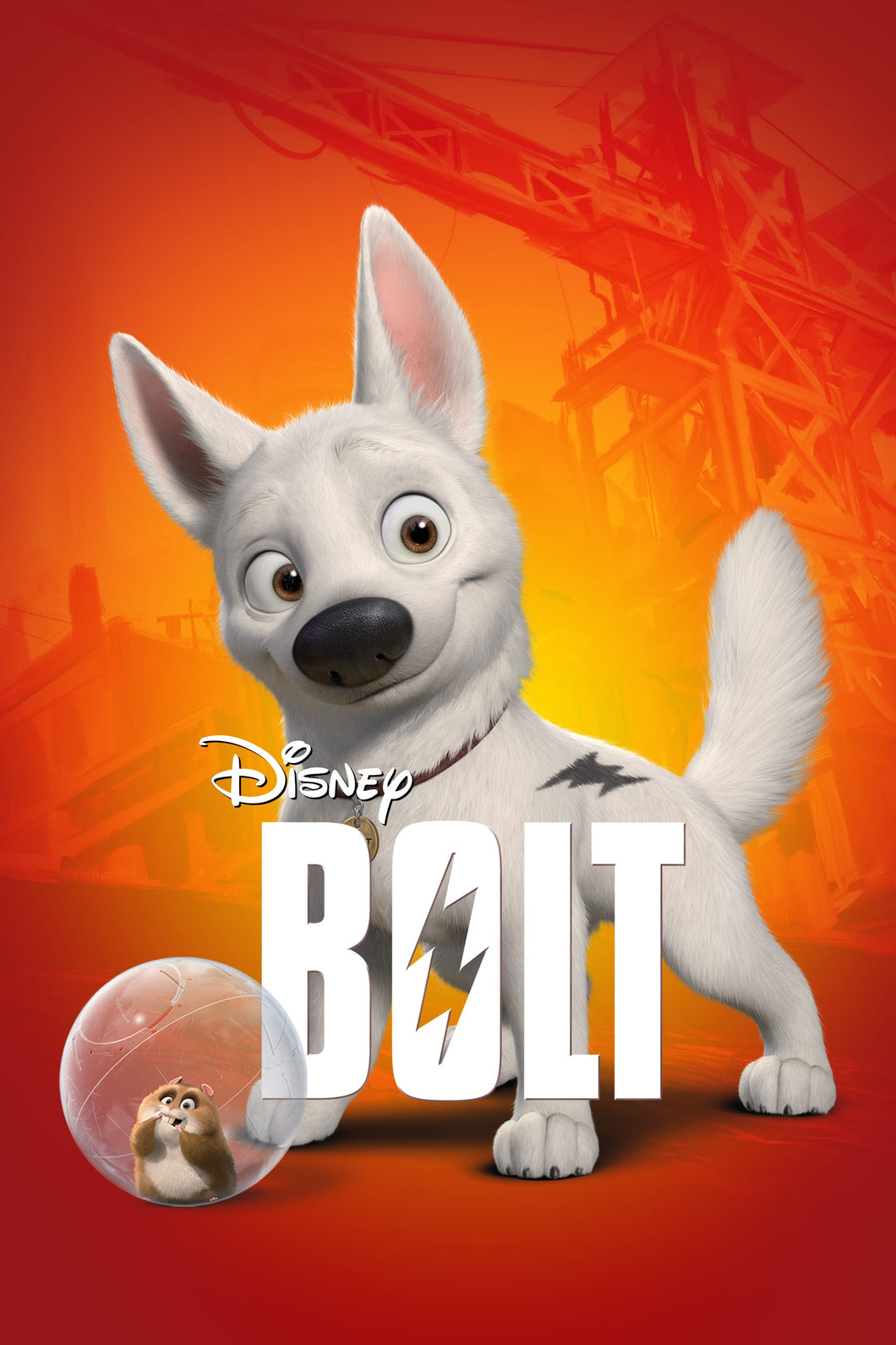 Bolt v3 (2008) Animation Movie  High Quality Glossy Paper A1 A2 A3 A4 A3 Framed or Unframed!!!