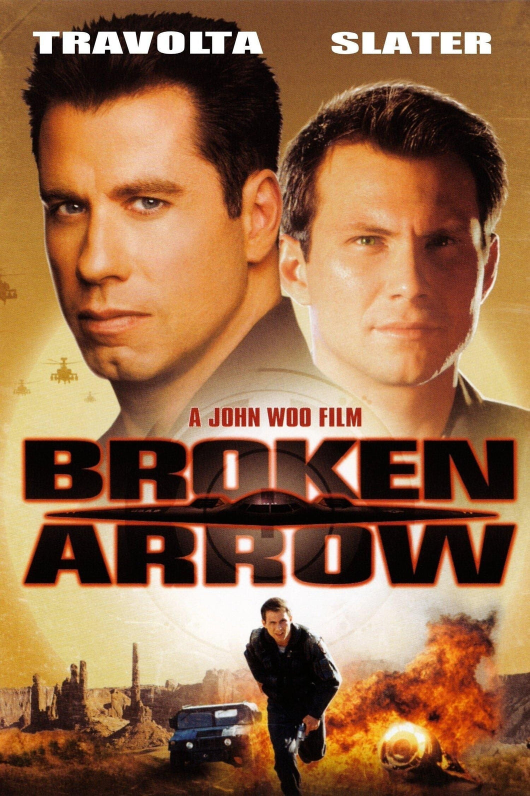 Broken Arrow (1996) Movie Poster High Quality Glossy Paper A1 A2 A3 A4 A3 Framed or Unframed!!!