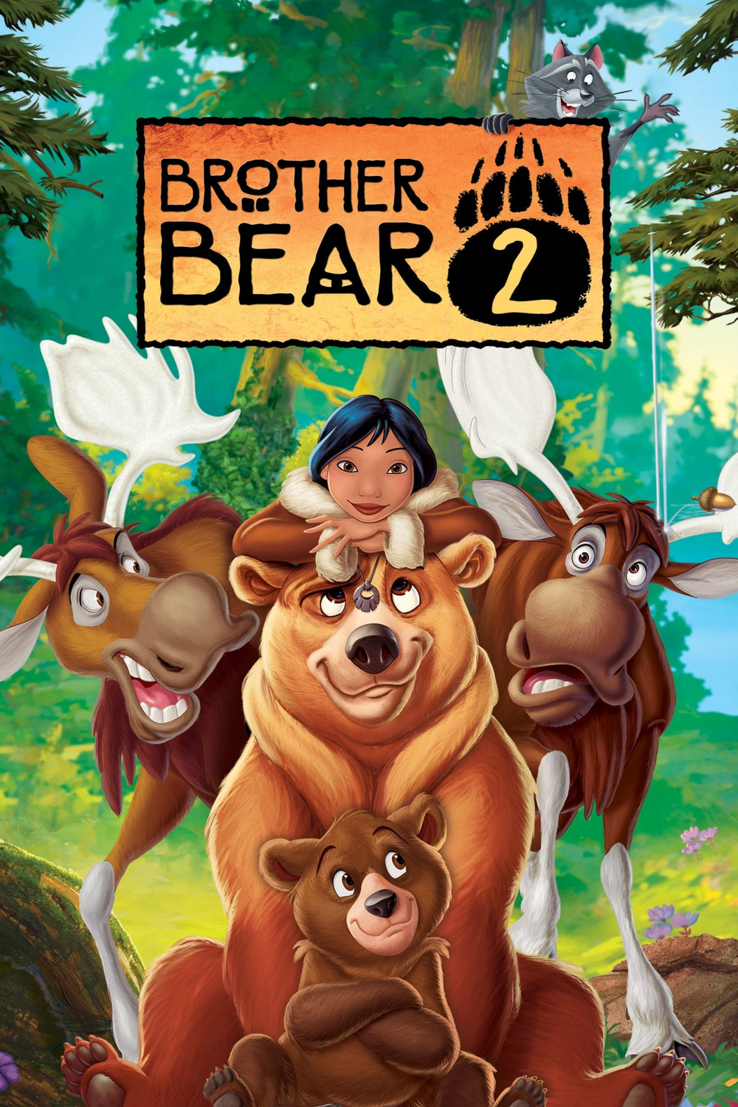 Brother Bear 2 (2006) Animation Movie  High Quality Glossy Paper A1 A2 A3 A4 A3 Framed or Unframed!!!