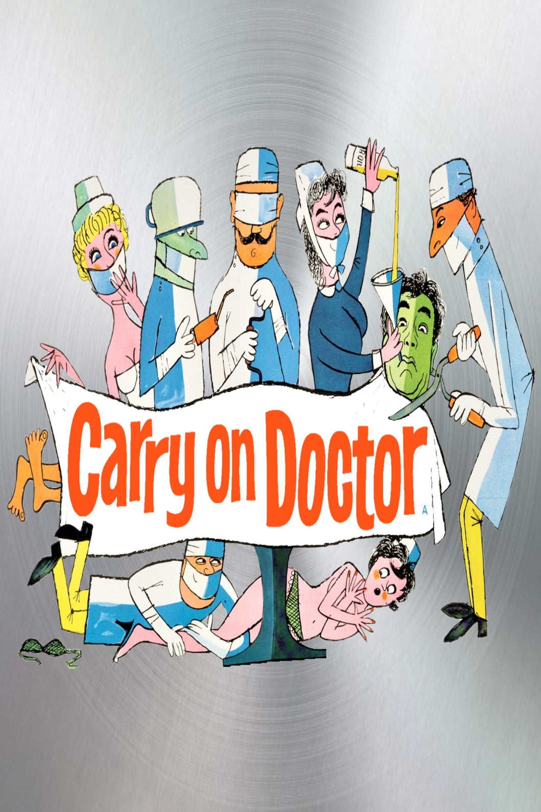 Carry On Doctor (1967) Movie Poster High Quality Glossy Paper A1 A2 A3 A4 A3 Framed or Unframed!!!