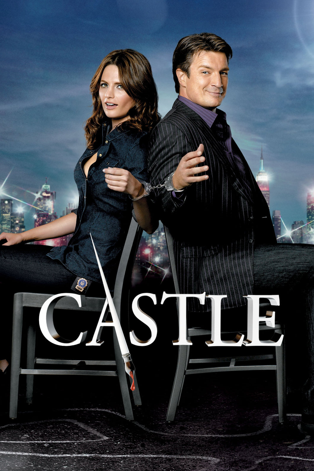 Castle (2009) TV Series High Quality Glossy Paper A1 A2 A3 A4 A3 Framed or Unframed!!!