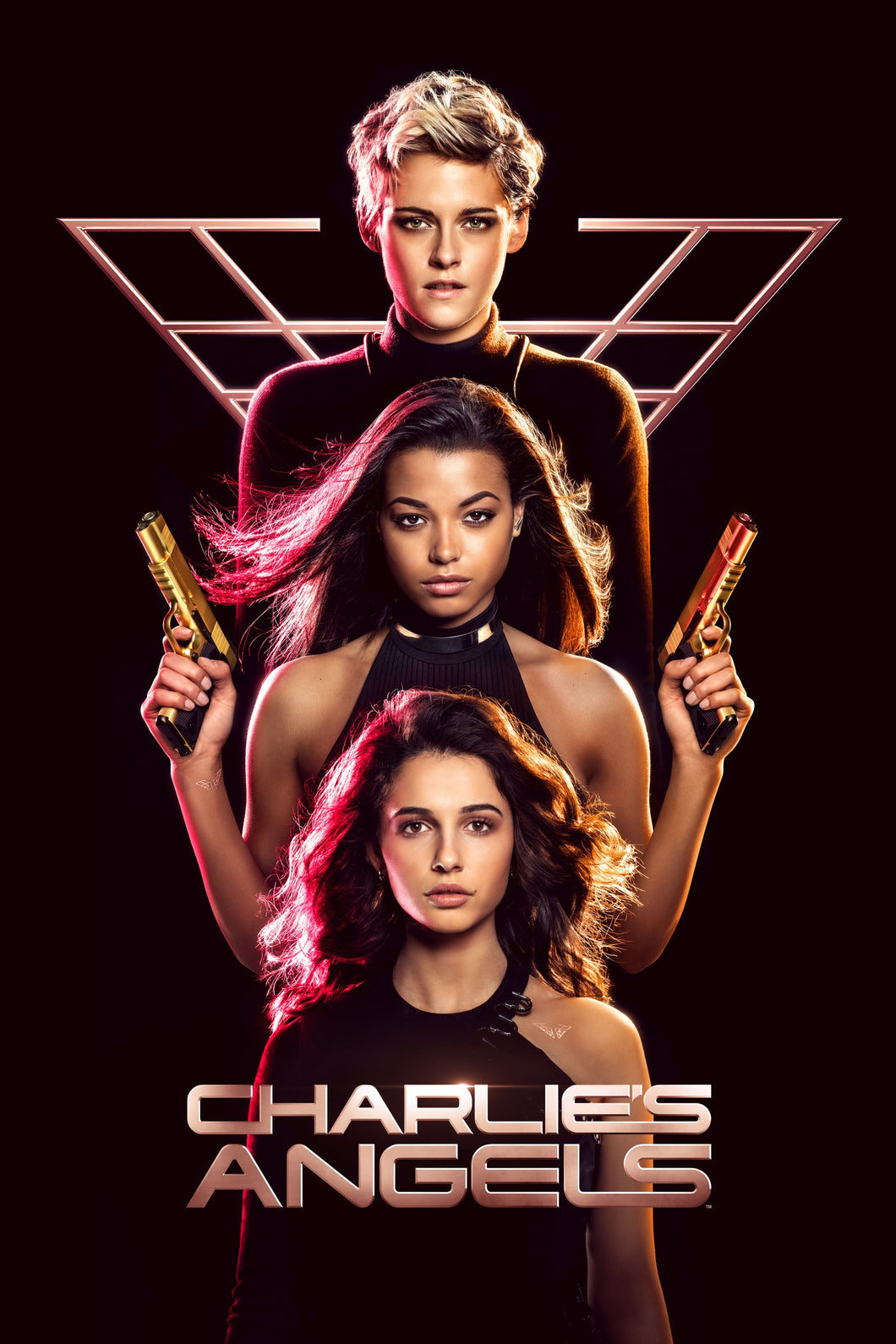 Charlie's Angels (2019) Movie Poster Framed or Unframed Glossy Poster Free UK Shipping!!!