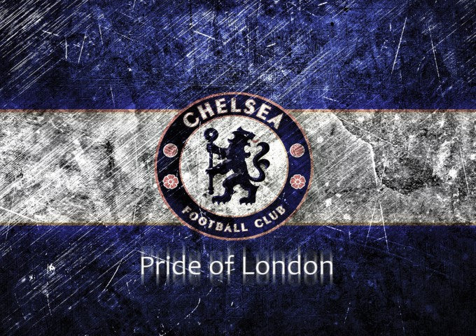 Chelsea Football Club 5 Football Poster High Quality Glossy Paper A1 A2 A3 A4 A3 Framed or Unframed!!!