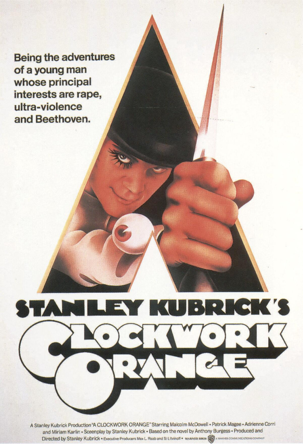 A Clockwork Orange V3 Movie Poster Framed or Unframed Glossy Poster Free UK Shipping!!!