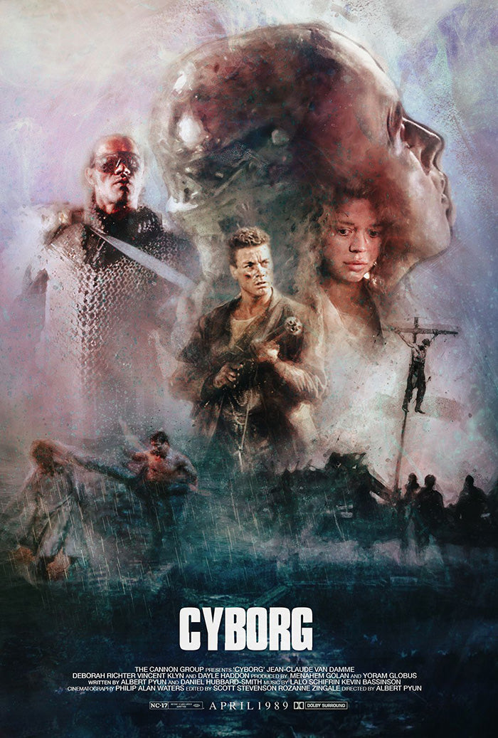 Cyborg Movie Poster Framed or Unframed Glossy Poster Free UK Shipping!!!
