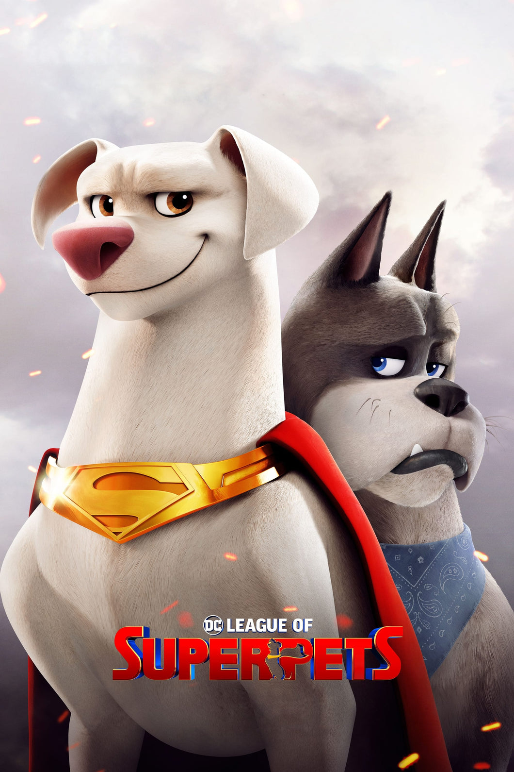 DC League of Super-Pets (2022) Movie Poster High Quality Glossy Paper A1 A2 A3 A4 A3 Framed or Unframed!!!