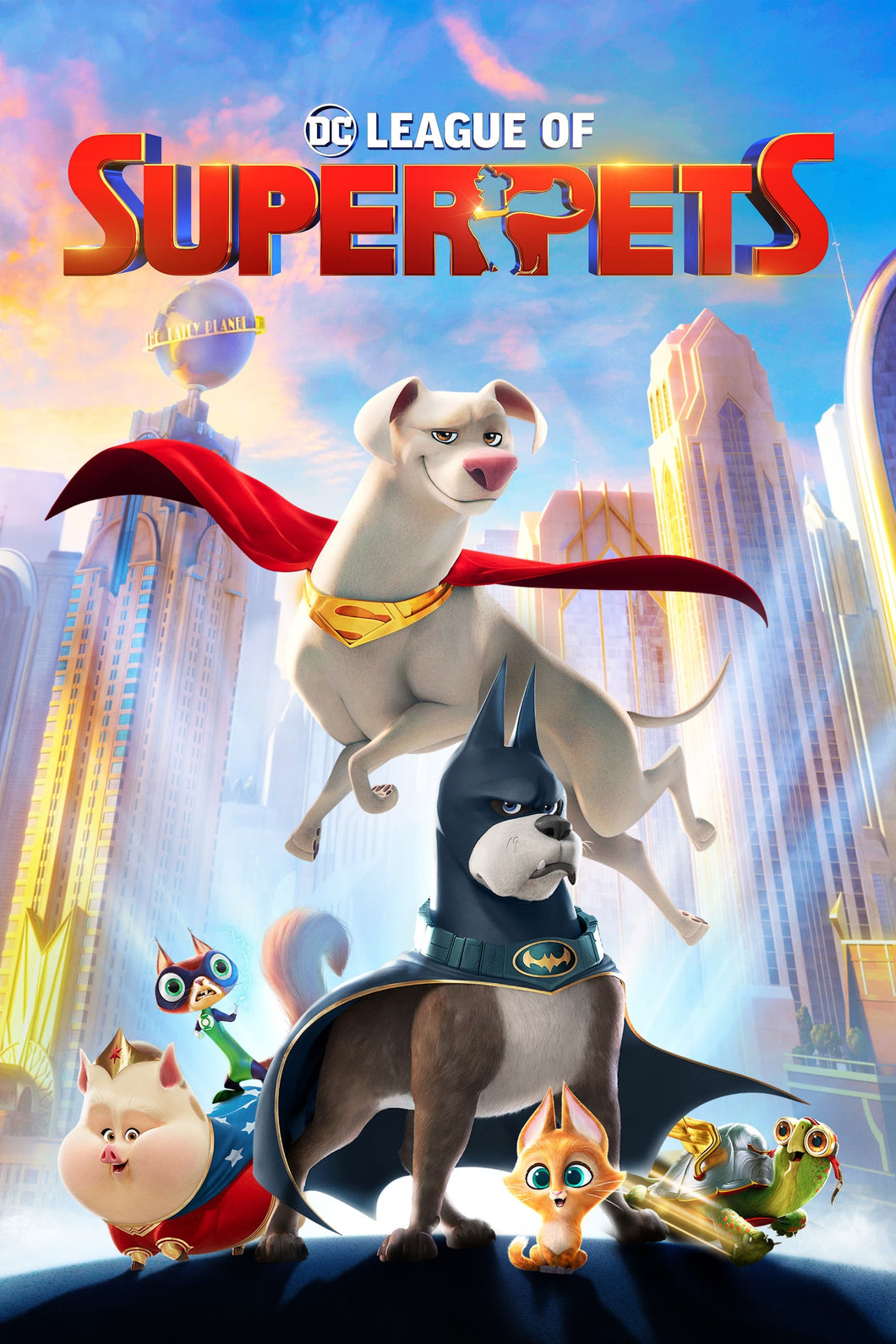 DC League of Super-Pets (2022) V1 Movie Poster High Quality Glossy Paper A1 A2 A3 A4 A3 Framed or Unframed!!!