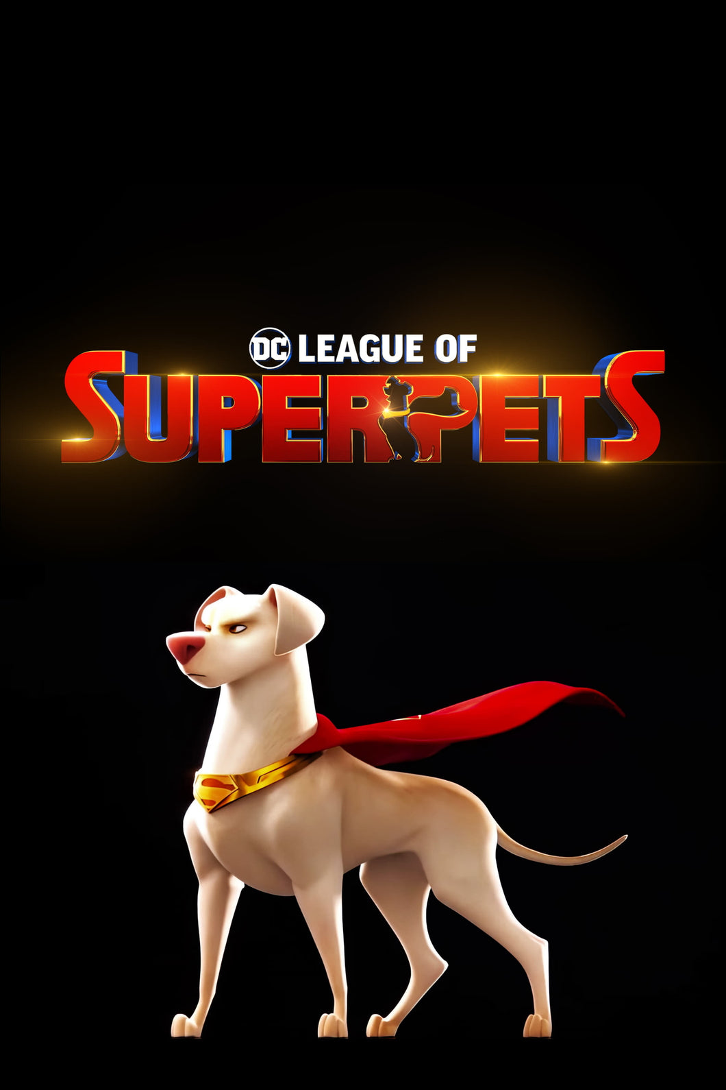 DC League of Super-Pets (2022) V2 Movie Poster High Quality Glossy Paper A1 A2 A3 A4 A3 Framed or Unframed!!!