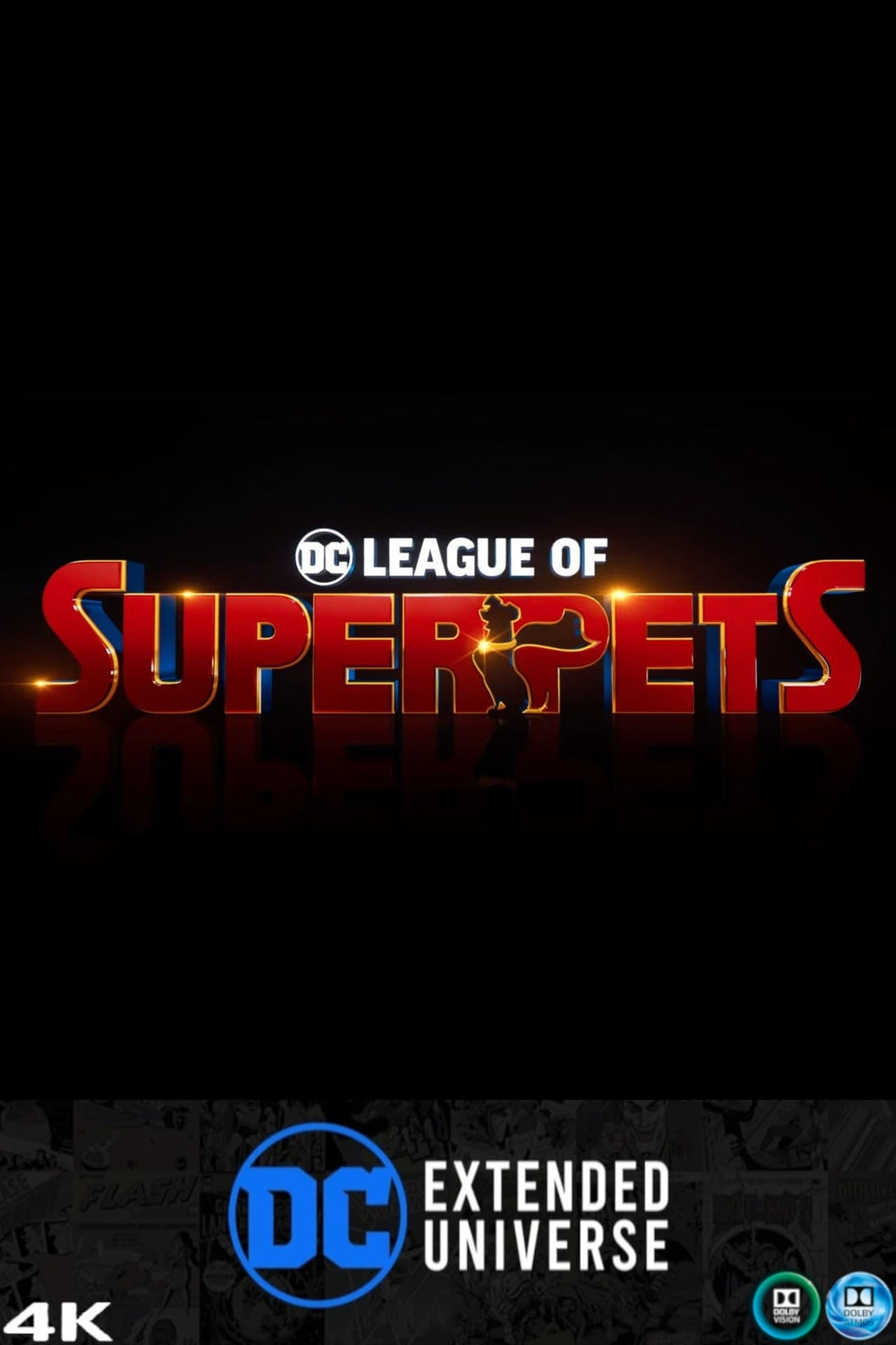 DC League of Super-Pets (2022) V5 Movie Poster High Quality Glossy Paper A1 A2 A3 A4 A3 Framed or Unframed!!!