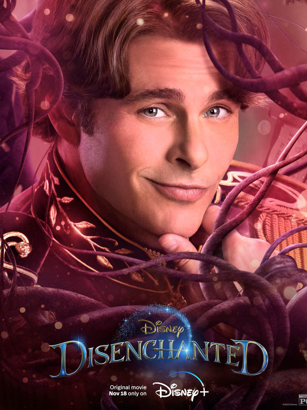 Disenchanted (2022) Prince Edward Movie Poster High Quality Glossy Paper A1 A2 A3 A4 A3 Framed or Unframed!!!