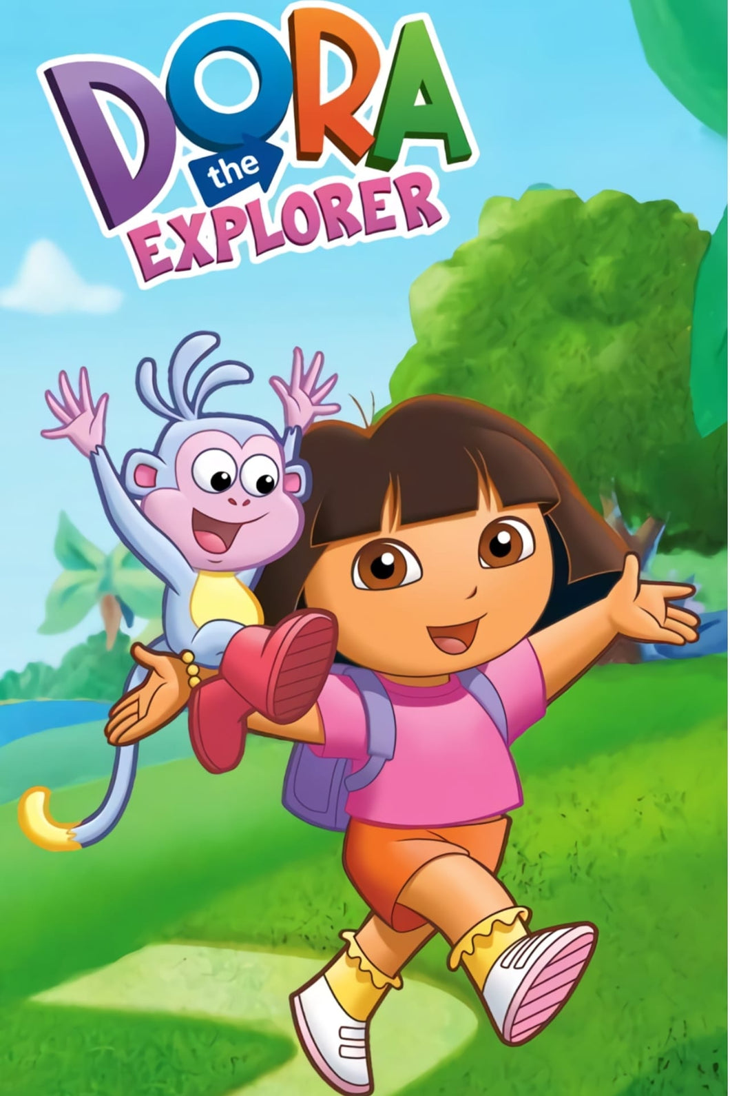 Dora the Explorer (2000) TV Series High Quality Glossy Paper A1 A2 A3 A4 A3 Framed or Unframed!!!