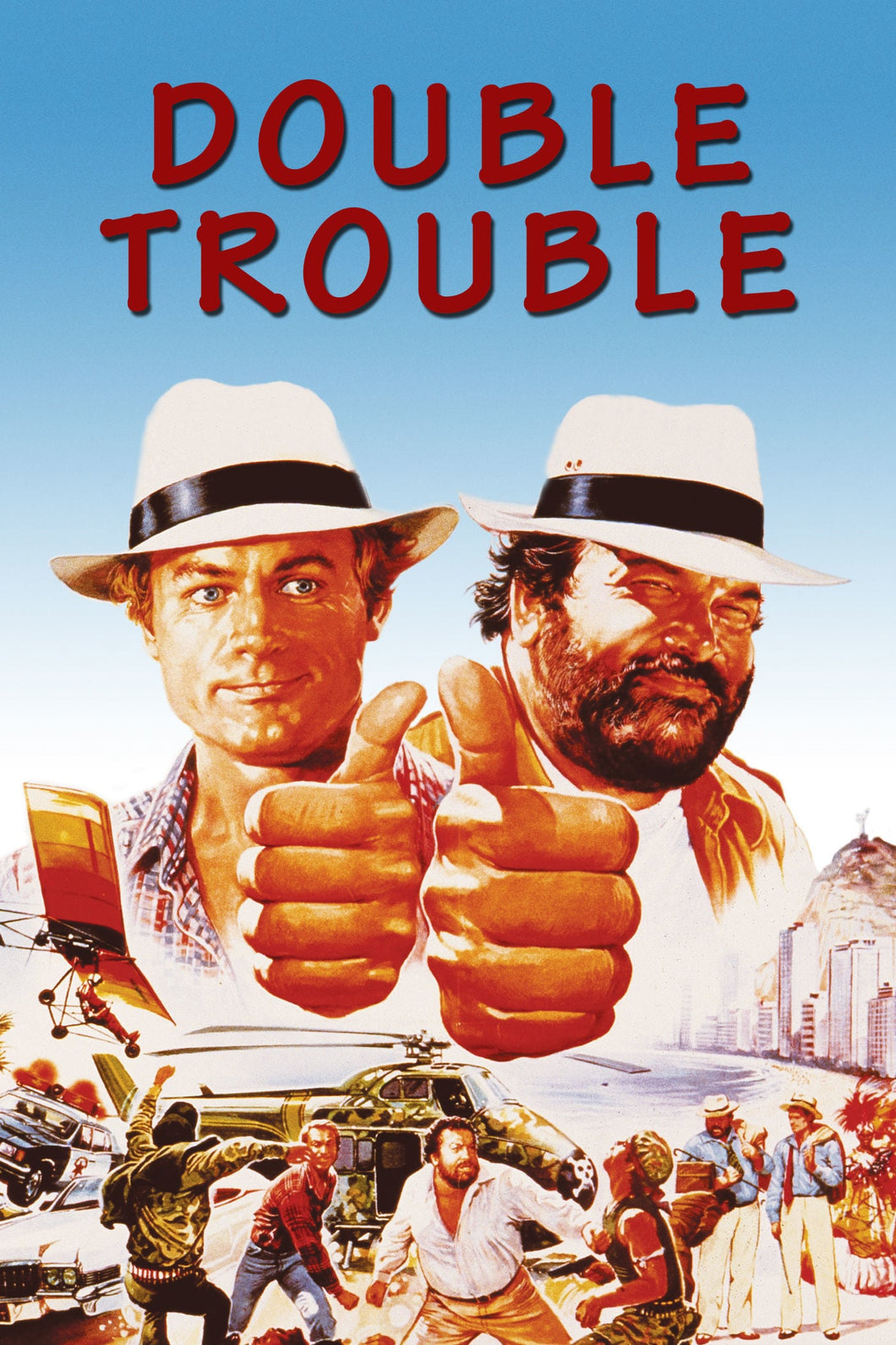 Double Trouble (1984) Movie Poster Framed or Unframed Glossy Poster Free UK Shipping!!!