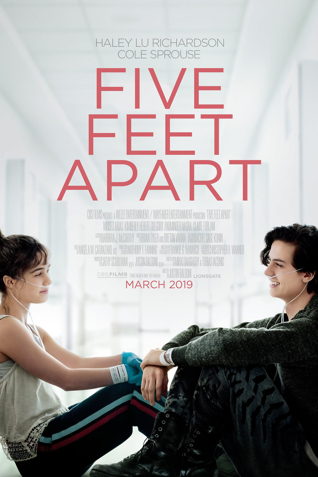 Five Feet Apart (2019) Movie Poster Framed or Unframed Glossy Poster Free UK Shipping!!!