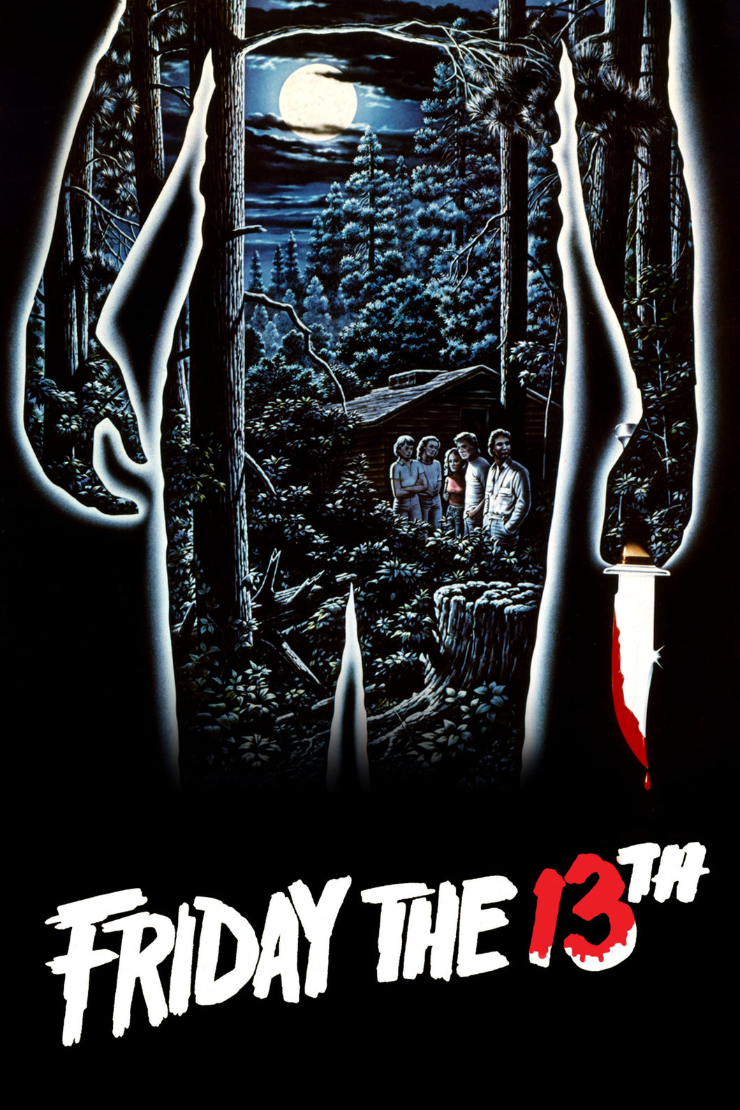 Friday the 13th (1980) Movie Poster High Quality Glossy Paper A1 A2 A3 A4 A3 Framed or Unframed!!!