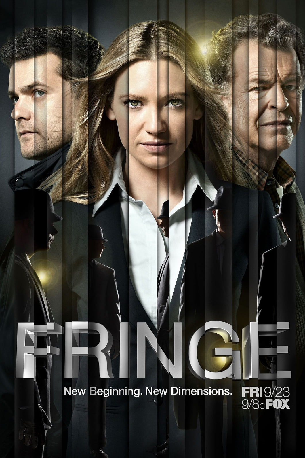 Fringe (2008) (A2 A3 A4 only) TV Series High Quality Glossy Paper A1 A2 A3 A4 A3 Framed or Unframed!!!