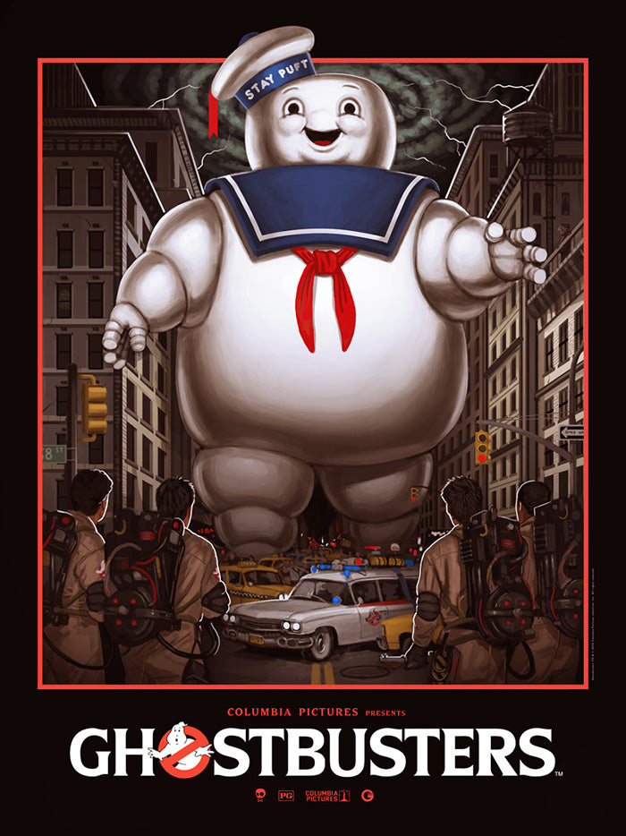 Ghostbusters Movie Poster Framed or Unframed Glossy Poster Free UK Shipping!!!