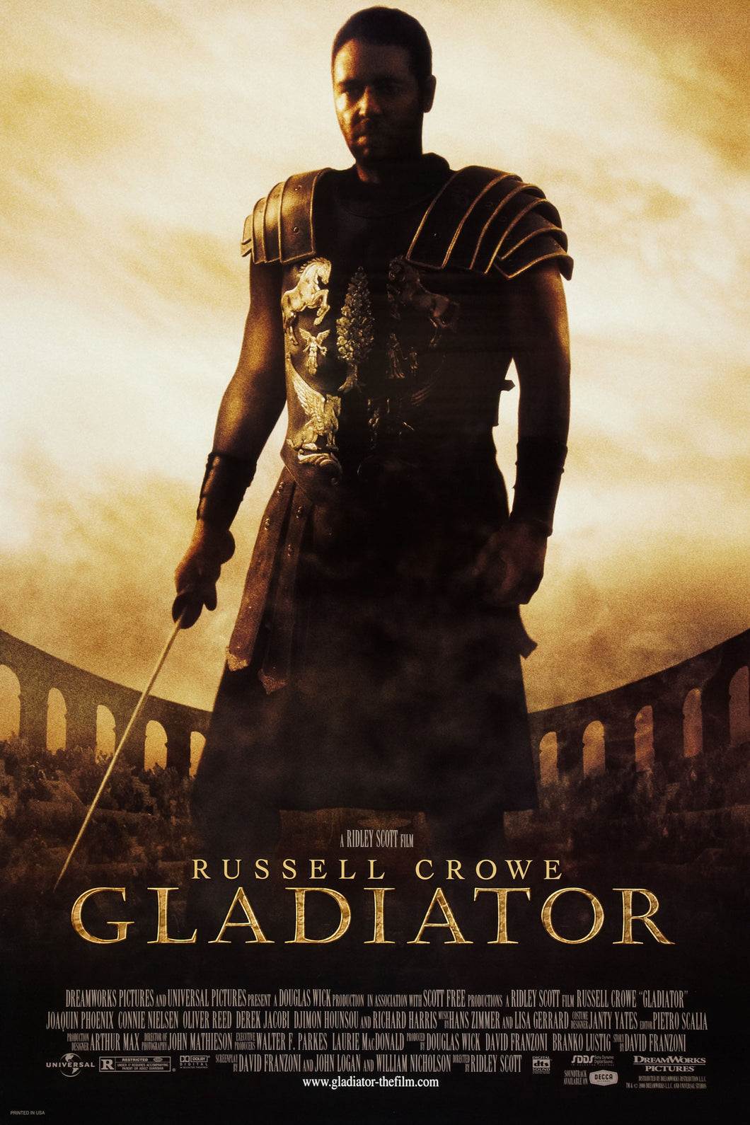 Gladiator (2000) Movie Poster Framed or Unframed Glossy Poster Free UK Shipping!!!
