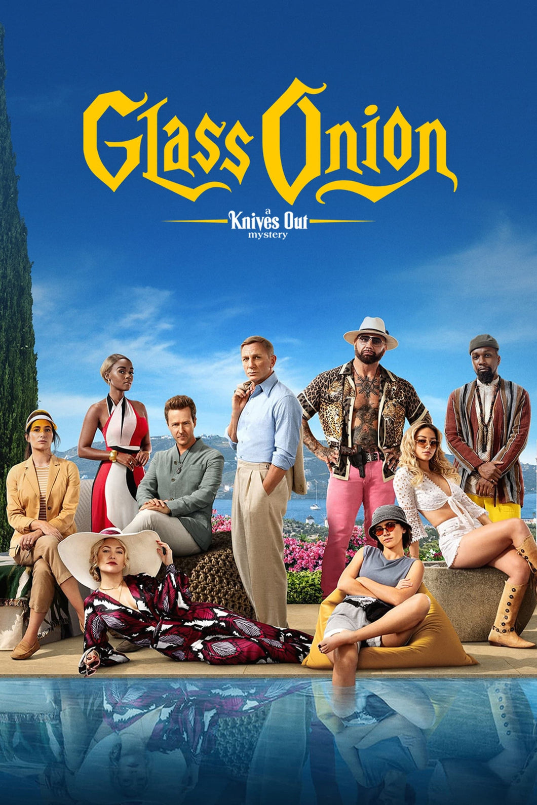 Glass Onion A Knives Out Mystery (2022) Movie Poster High Quality Glossy Paper A1 A2 A3 A4 A3 Framed or Unframed!!!