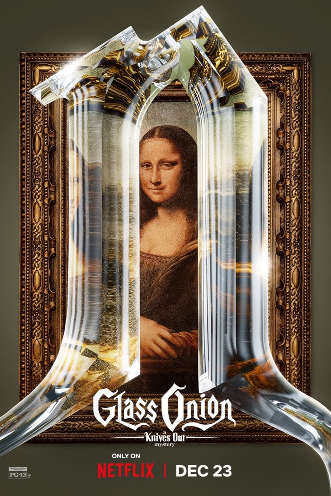 Glass Onion A Knives Out Mystery (2022) V4 Movie Poster High Quality Glossy Paper A1 A2 A3 A4 A3 Framed or Unframed!!!