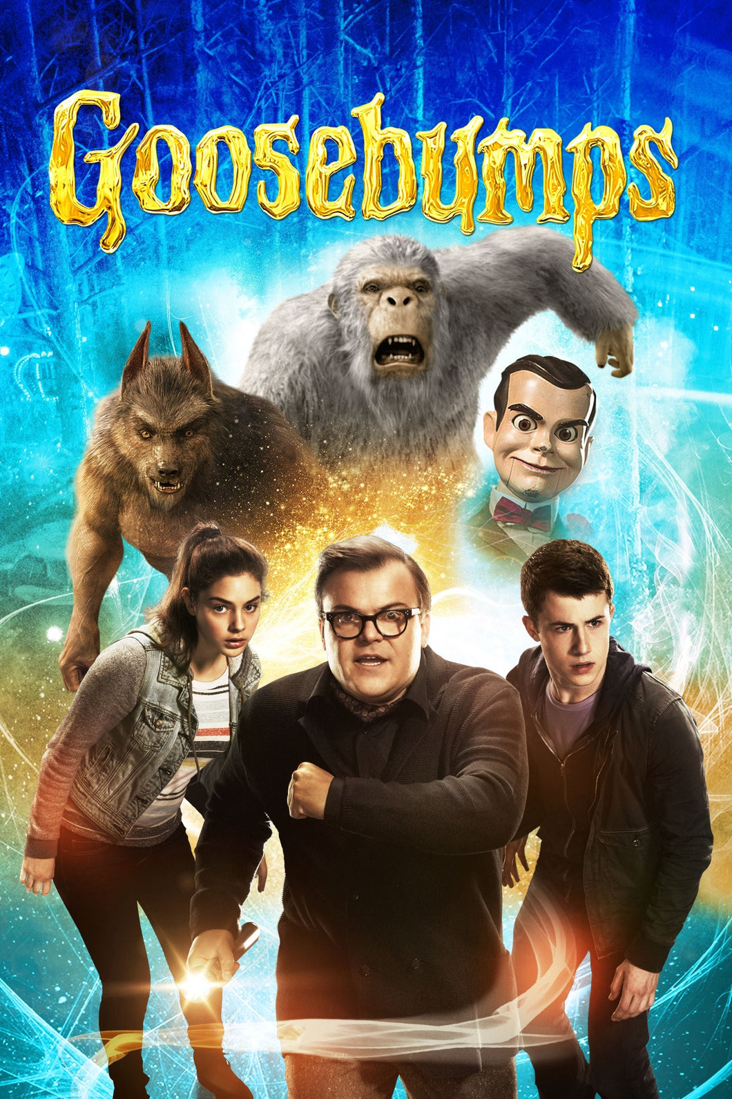 Goosebumps (2015) Animation Movie  High Quality Glossy Paper A1 A2 A3 A4 A3 Framed or Unframed!!!