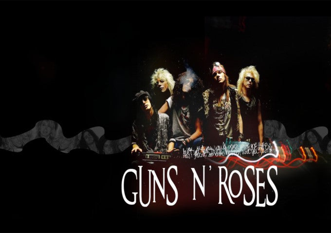 Guns n roses Rock  Band High Quality Glossy Paper A1 A2 A3 A4 A3 Framed or Unframed!!!