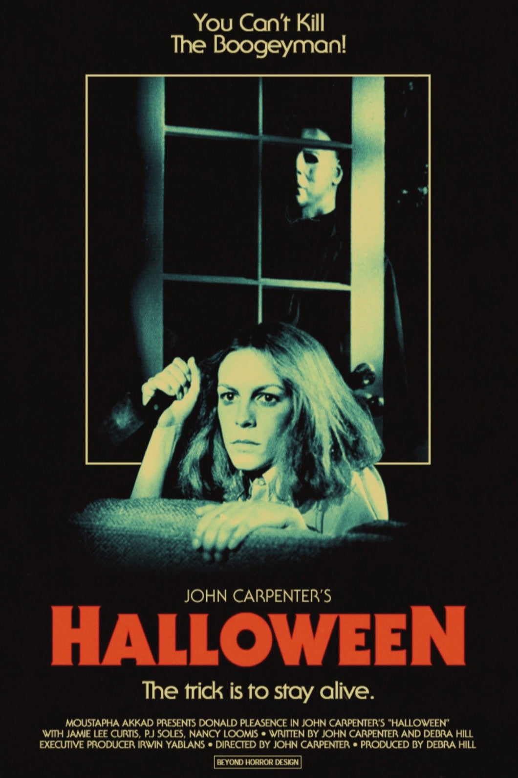 Halloween (1978) V2 Movie Poster Framed or Unframed Glossy Poster Free UK Shipping!!!