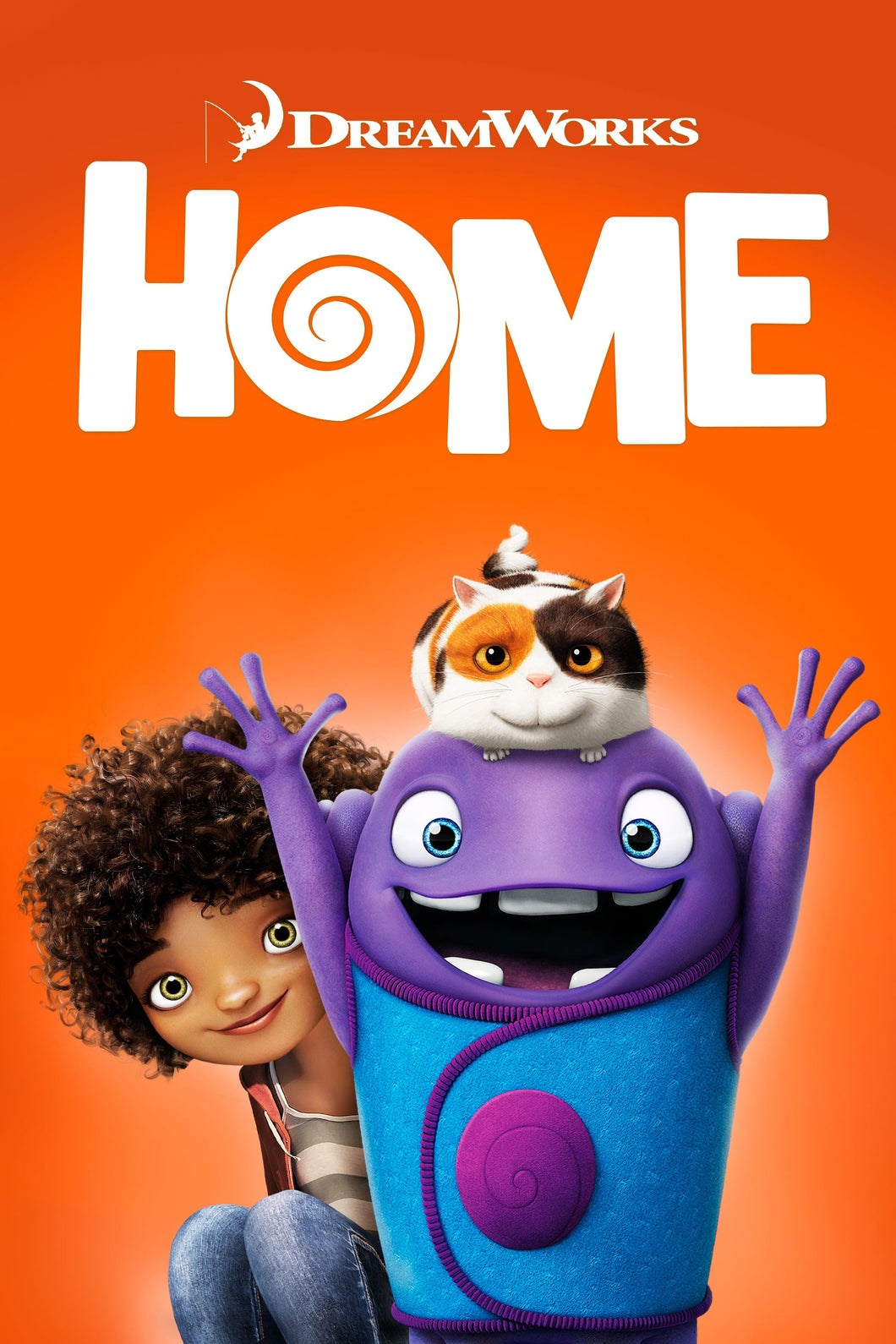 Home (2015) Animation Movie  High Quality Glossy Paper A1 A2 A3 A4 A3 Framed or Unframed!!!