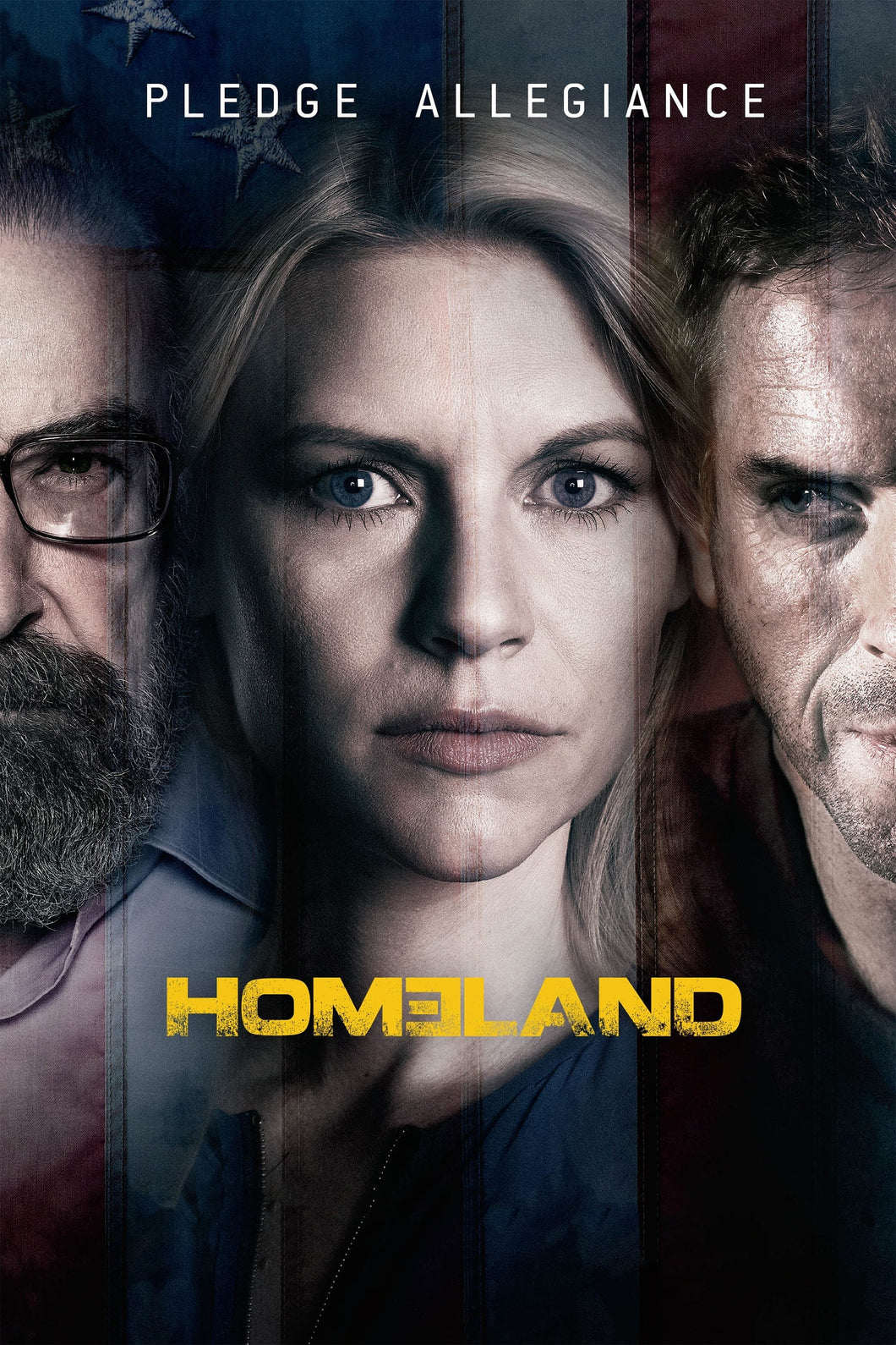 Homeland (2011)  v2 TV Series High Quality Glossy Paper A1 A2 A3 A4 A3 Framed or Unframed!!!