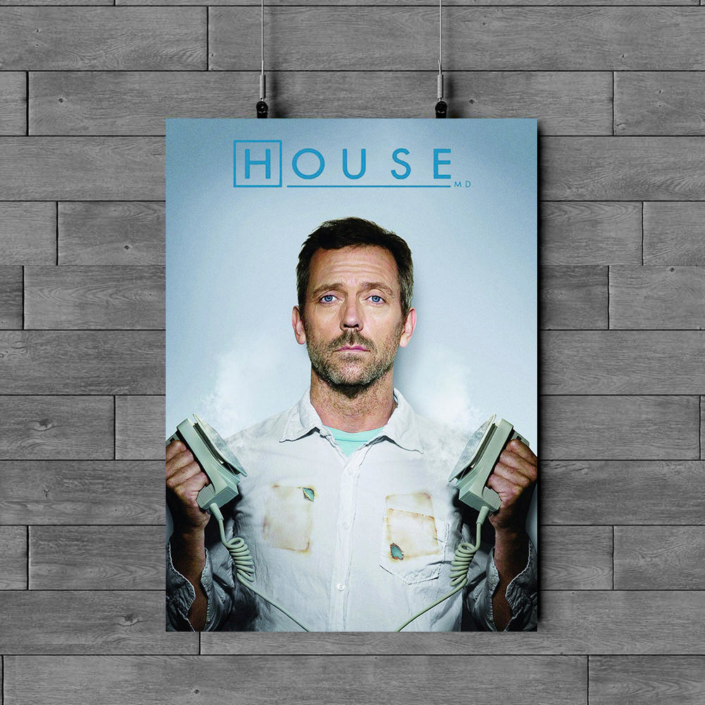 House TV Series High Quality Glossy Paper A1 A2 A3 A4 A3 Framed or Unframed!!!